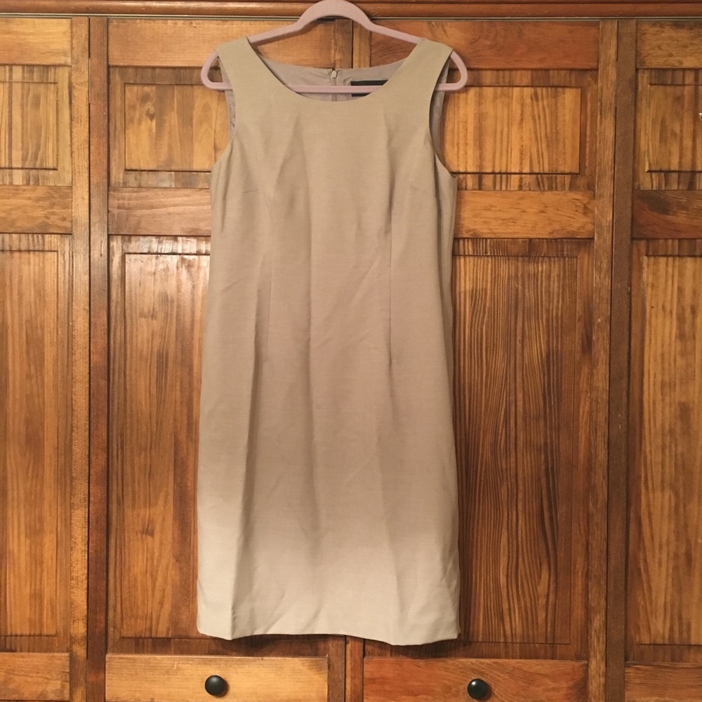Tan Knee Length Dress NWT!!